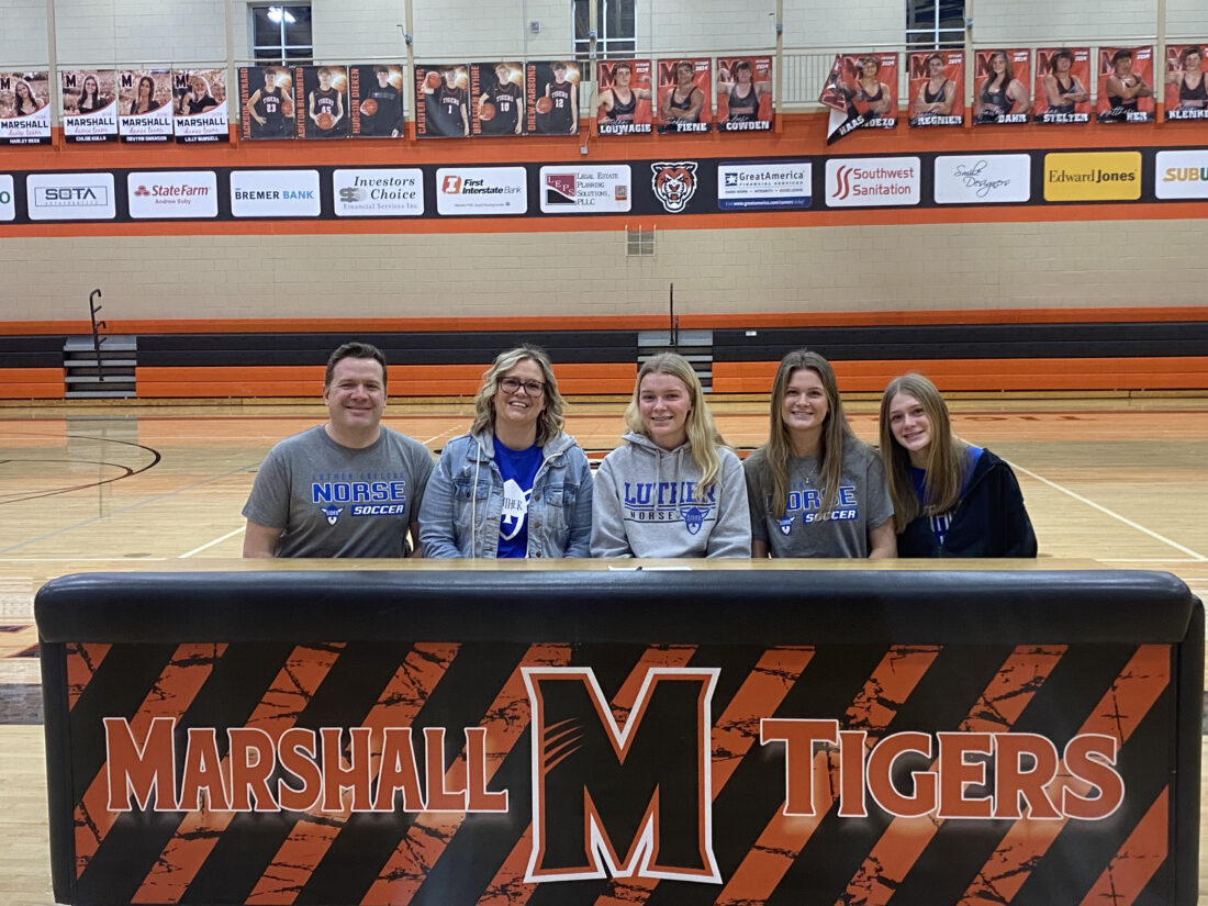 Marshall’s Gordon commits to Luther College for soccer News, Sports